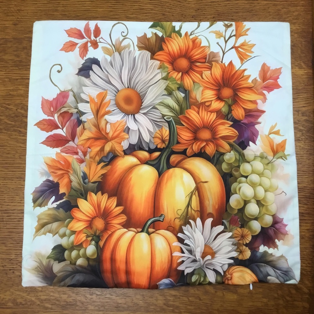 Fall Accent Pillow Cover